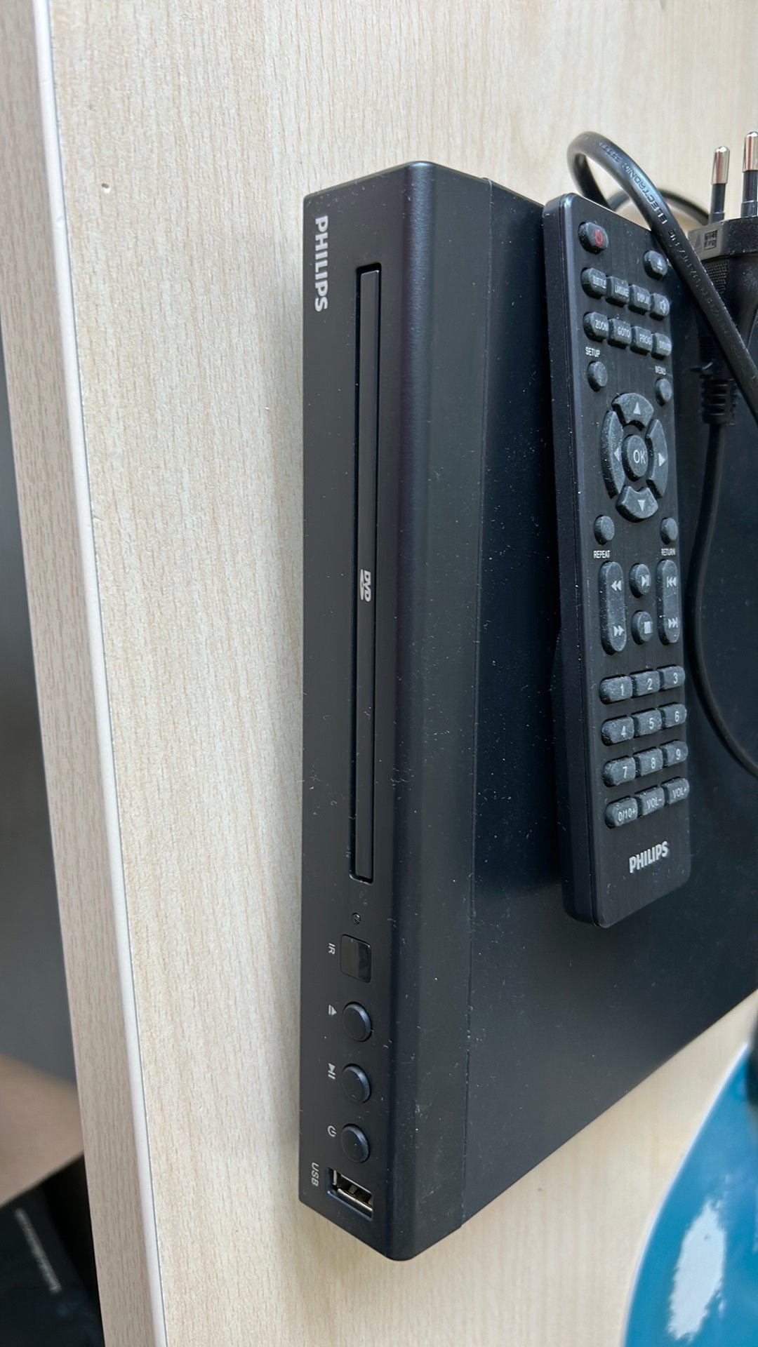 Kleine dvd speler philips, Ophalen, Zo goed als nieuw, Philips