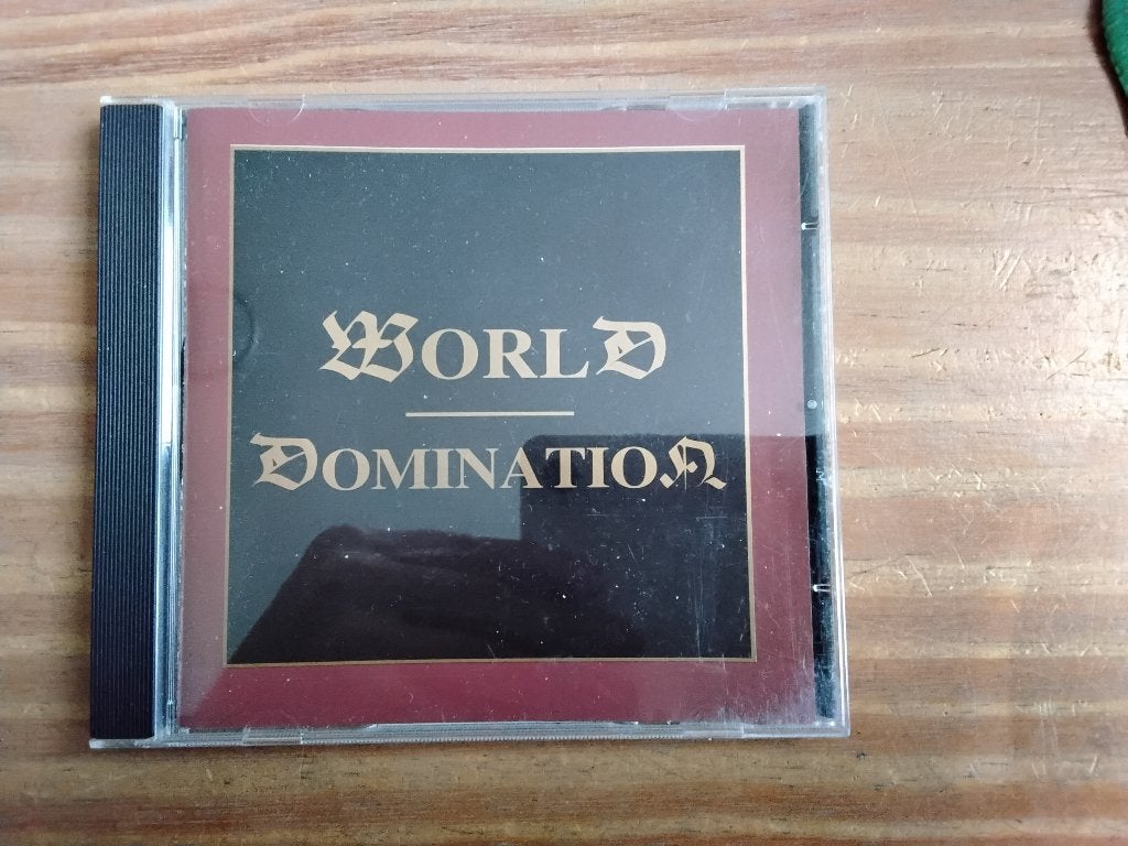 world domination, Ophalen of Verzenden, Zo goed als nieuw, Rock, Album