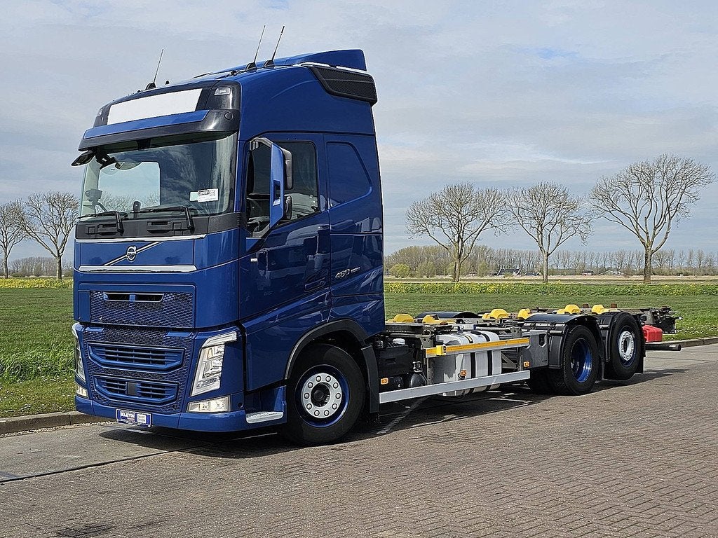 VOLVO FH 460 6x2 steeraxle multi, Auto's, Automaat, Euro 6, Blauw, Bedrijf