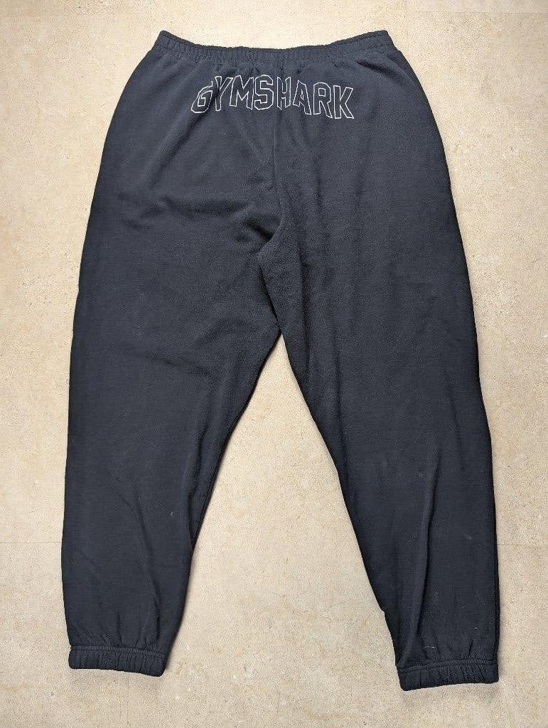Gymshark Joggingbroek Zwart Maat XL, Verzenden, Zwart, Maat 46/48 (XL) of groter, Gymshark