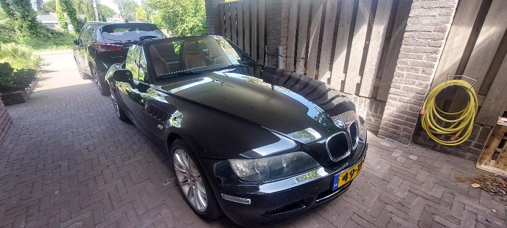 BMW Z3 1999 Zwart, Auto's, BMW, 1195 kg, 118 pk, 4 cilinders, Cabriolet