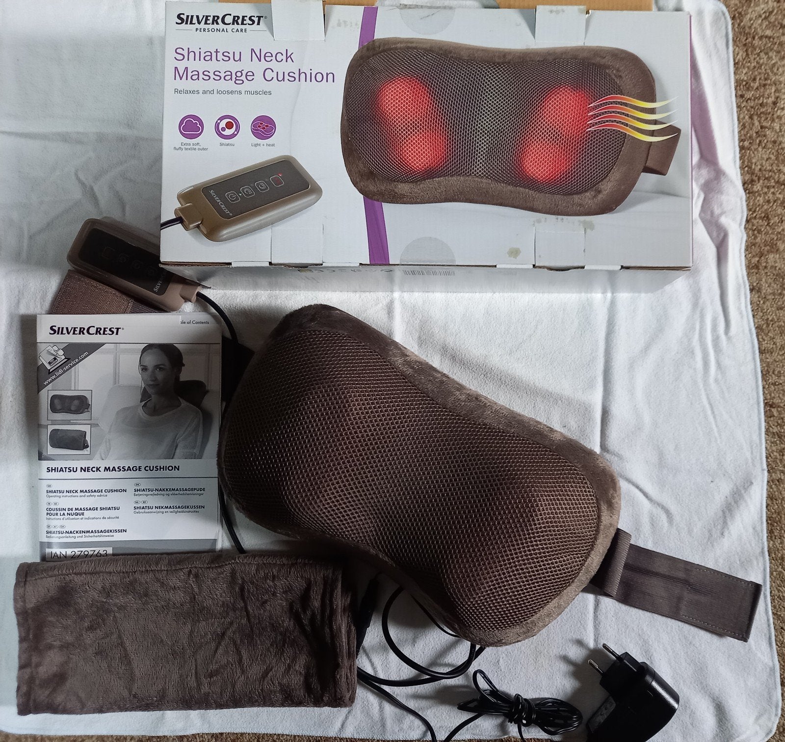 Nekmassagekussen., Ophalen of Verzenden, Zo goed als nieuw, Overige typen