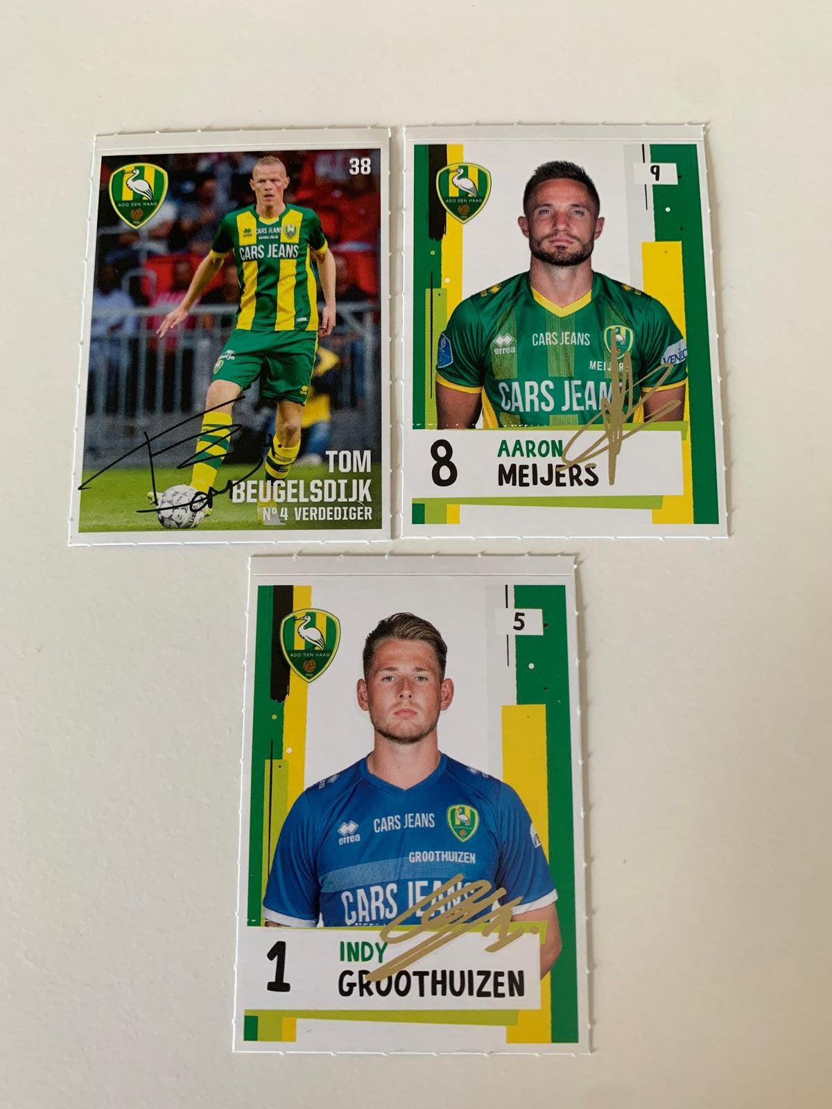 AH Voetbalplaatjes Ado Den Haag eredivisie 2018 2019, Ophalen of Verzenden, Zo goed als nieuw, Overige binnenlandse clubs, Poster, Plaatje of Sticker