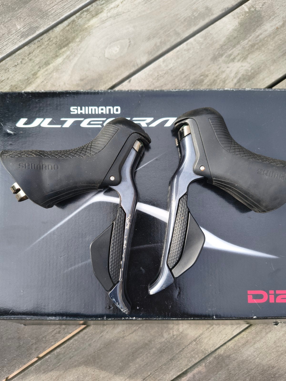 Shimano Ultegra Di2 11 speed R8050 shifters velgremmen, Fietsen en Brommers, Gebruikt, Overige typen, Kunststof, Racefiets