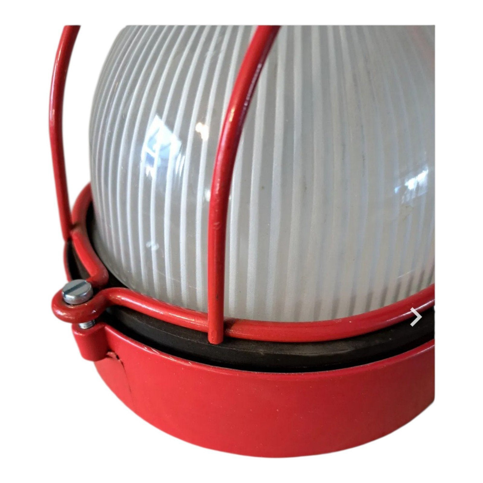 Zeldzame Vintage Industriële Bunkerlamp /Bullylamp, Ophalen of Verzenden