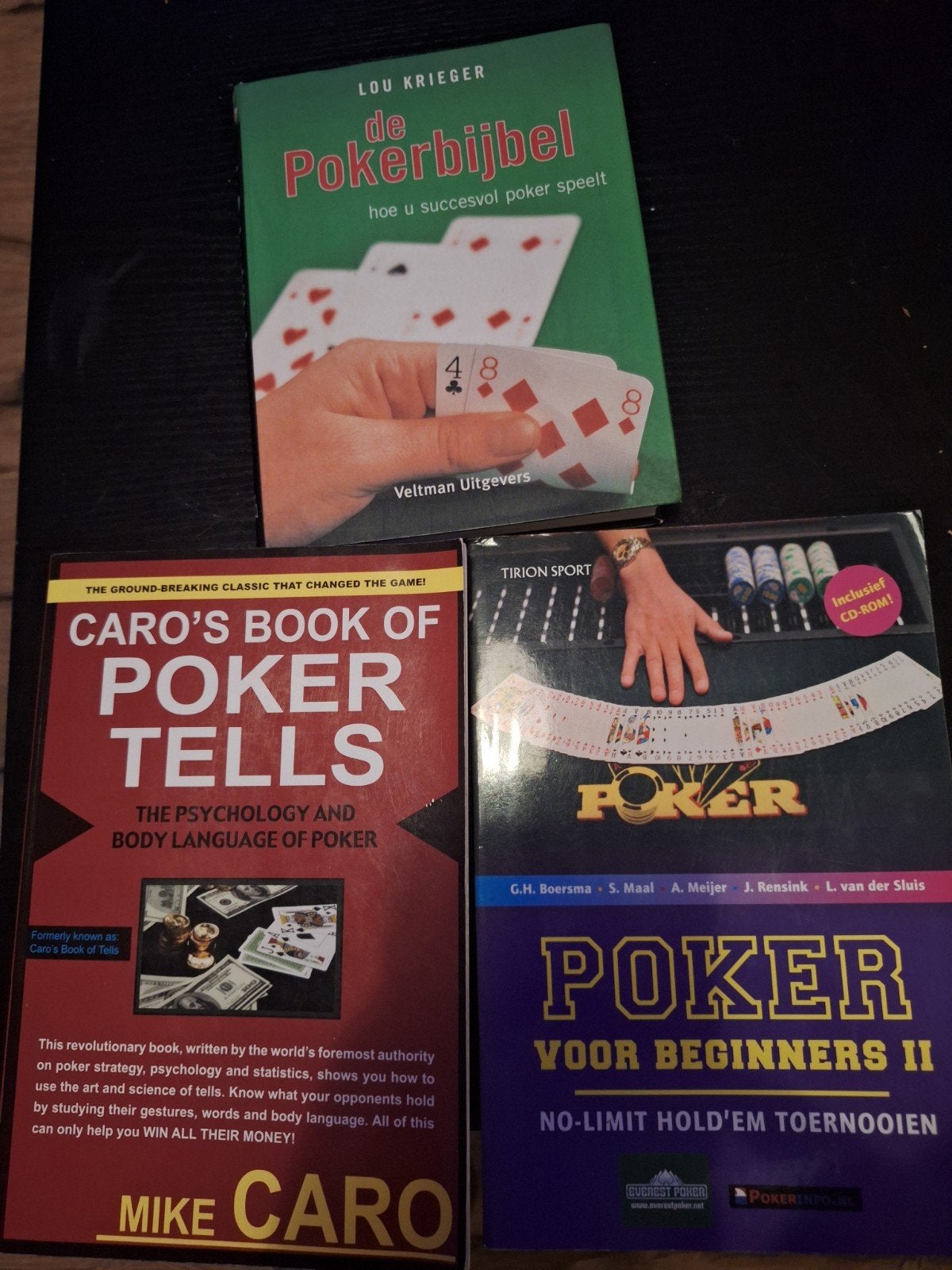 Mike Caro - Caro's Book of Poker Tells, Ophalen of Verzenden, Mike Caro