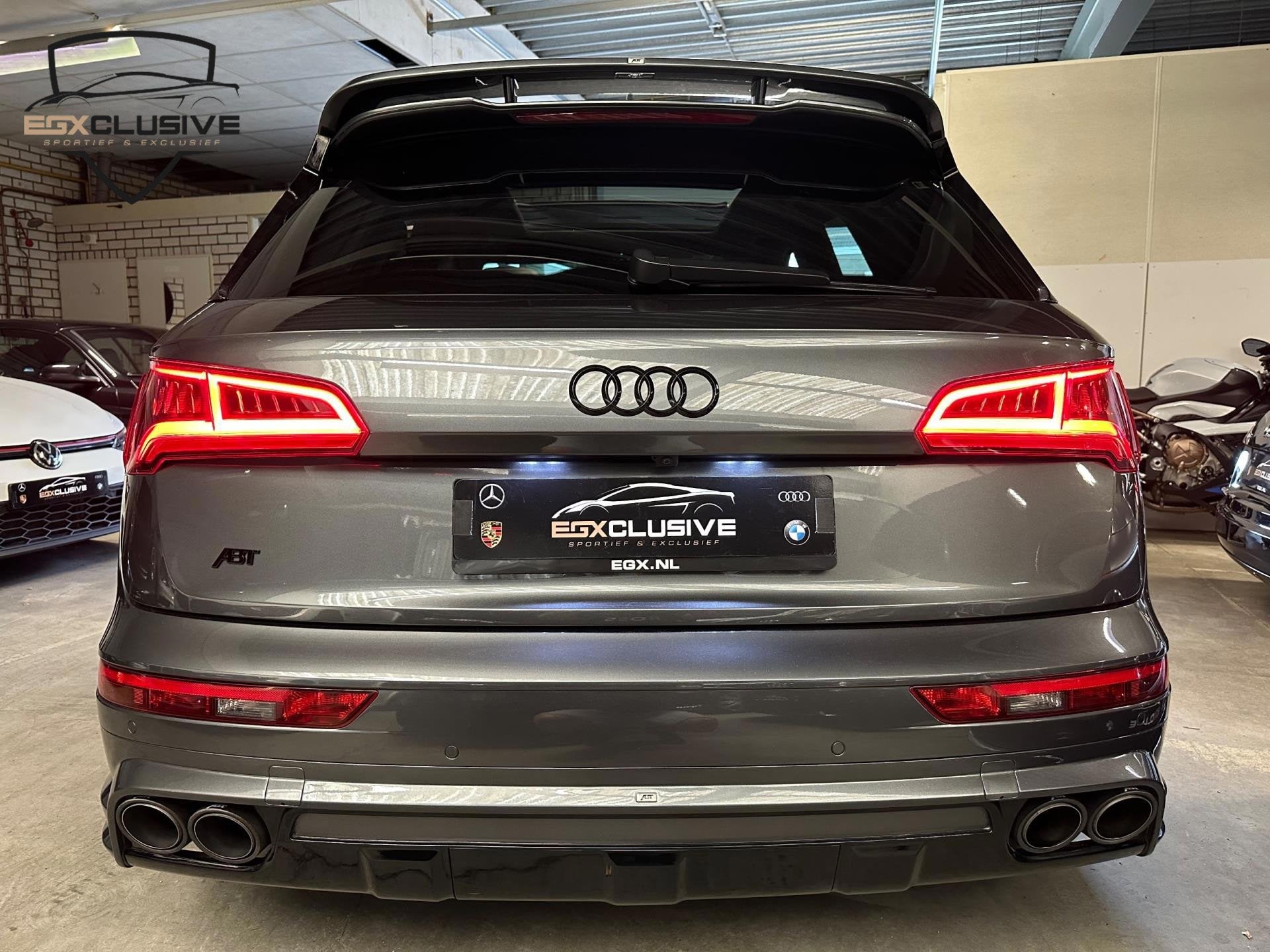Audi SQ5 ABT 426PK Quattro Pro Line Plus Pano/Carbon/Massage, Auto's, Automaat, Gebruikt, 2995 cc, Adaptive Cruise Control