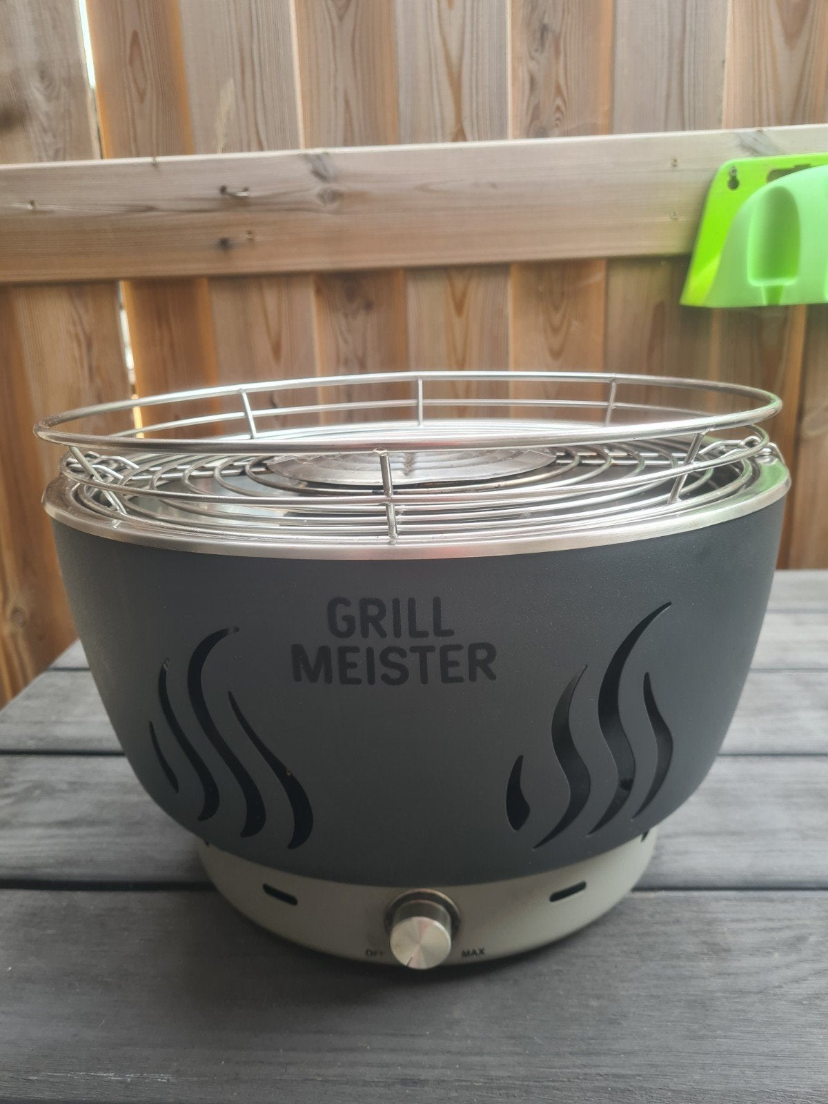 Grill Meister houtskoolbarbecue met draagtas, Ophalen of Verzenden, Gebruikt, Grill Meister