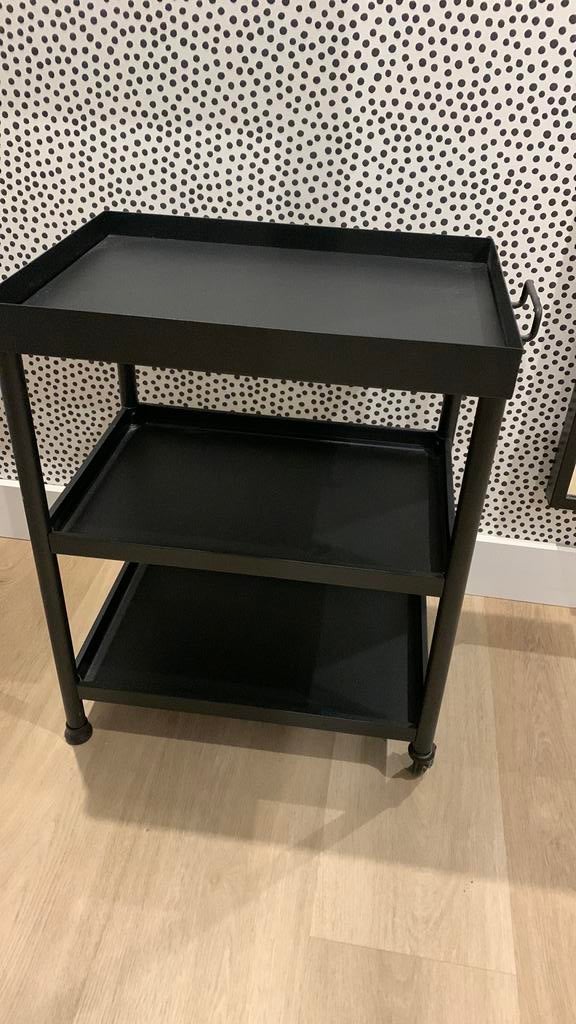 Trolley zwart, Ophalen, 50 tot 100 cm, Zo goed als nieuw, 25 tot 50 cm