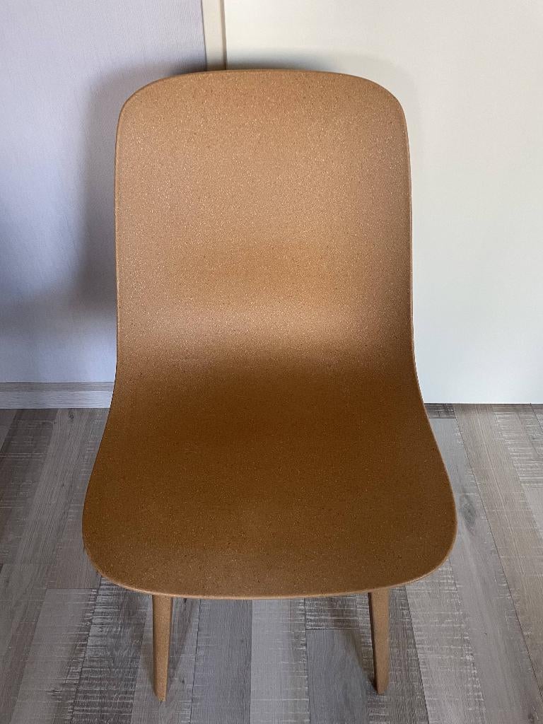 Ikea odger stoel bruin (1 stoel), Huis en Inrichting, Stoelen, Ophalen, Gebruikt, Bruin, Eén