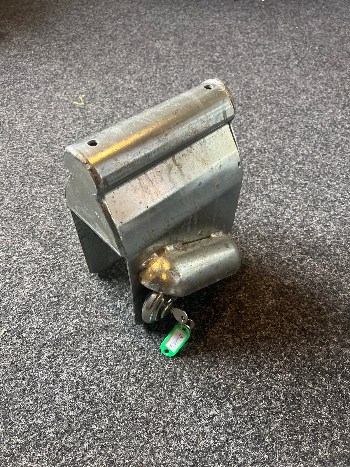 Disselslot voor aanhanger of caravan, Ophalen, Gebruikt