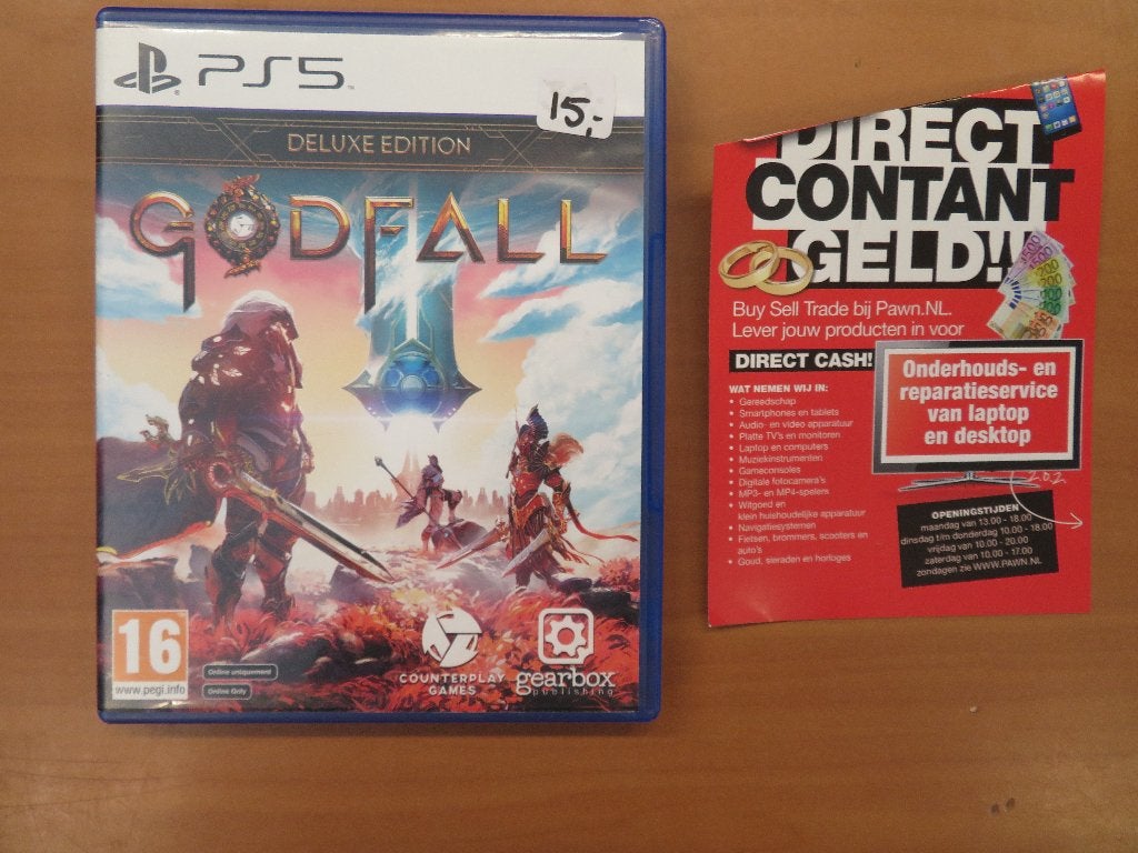Playstation 5 (PS5) Godfall | Pawn Eindhoven, Ophalen, Gebruikt, Vechten, 2 spelers
