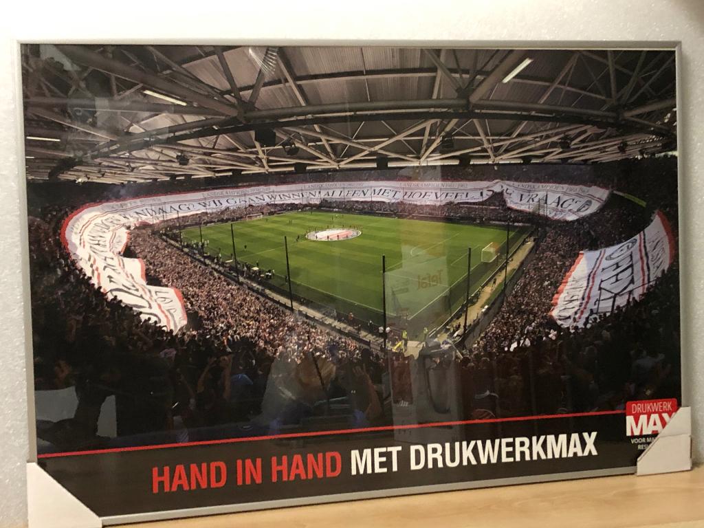 P.007 / Stadion poster II Feyenoord (Voetbal), Ophalen, Zo goed als nieuw, Feyenoord, Poster, Plaatje of Sticker