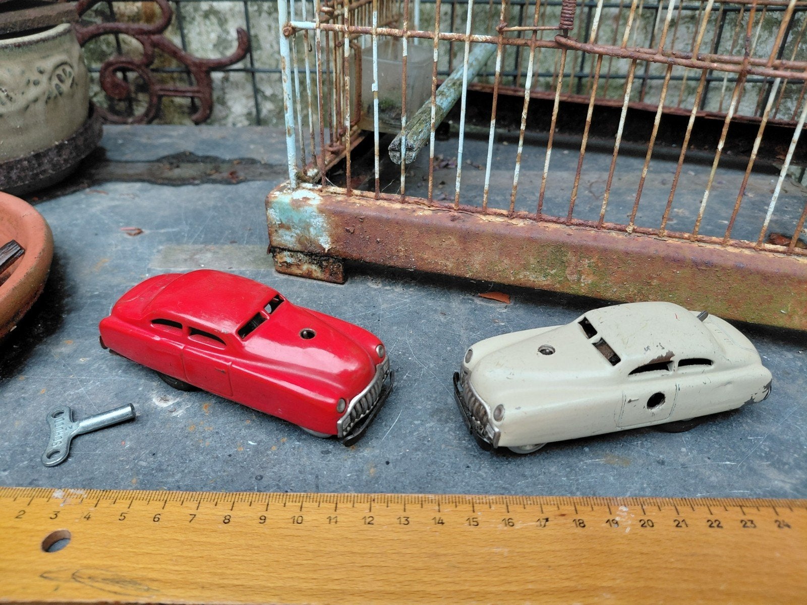 Schuco autootjes Made in West Germany, Ophalen of Verzenden, Gebruikt