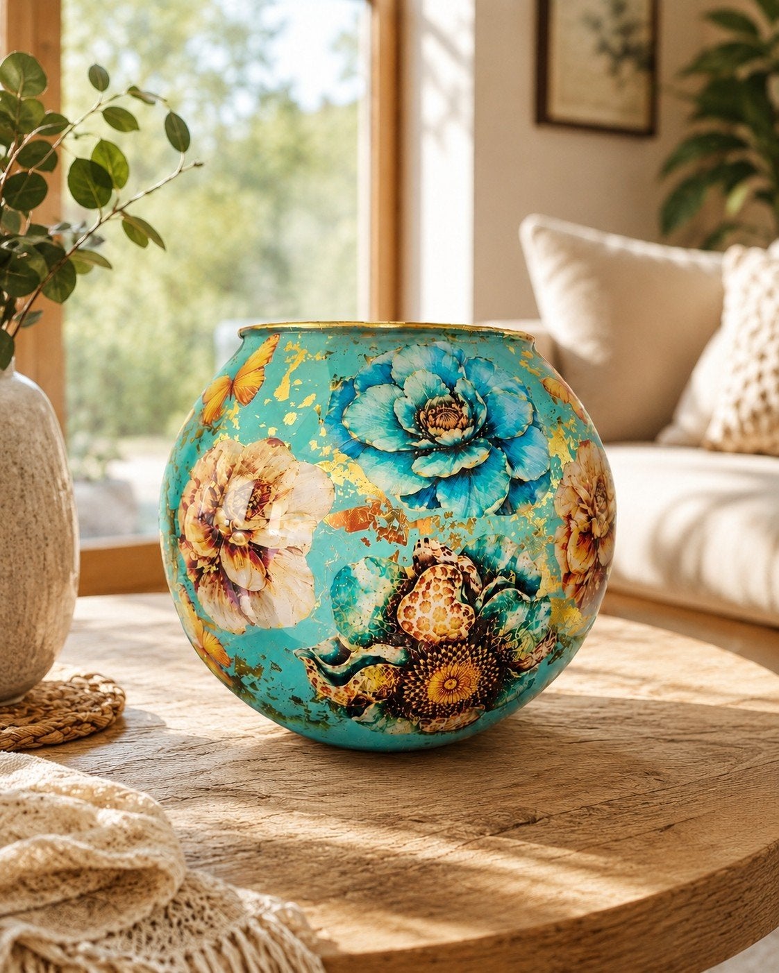 One of a kind! VERKOCHT!, Huis en Inrichting, Woonaccessoires | Vazen, Ophalen of Verzenden, Overige kleuren, Minder dan 50 cm