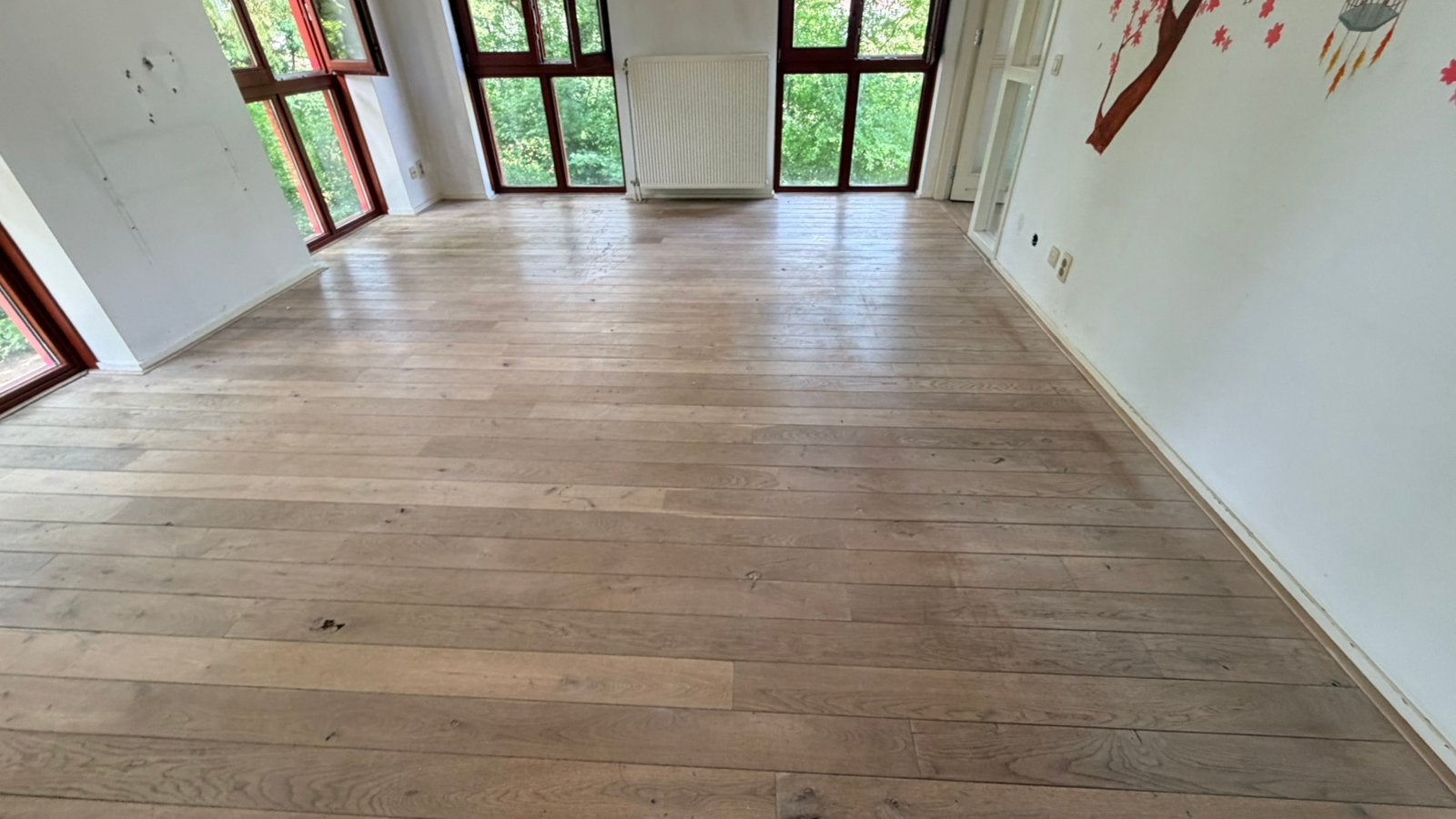 Free Solid Wood Flooring / Gratis Massief Houten Vloe, Ophalen, Minder dan 25 mm, Eiken, Zo goed als nieuw