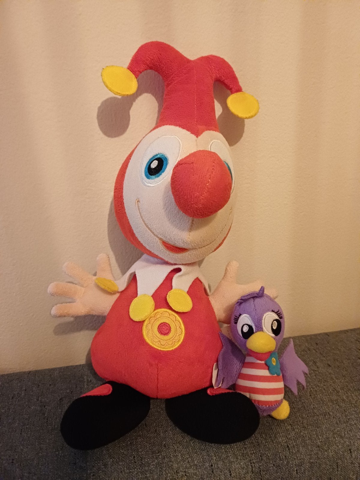 joki en jet knuffel, Verzamelen, Ophalen of Verzenden, Zo goed als nieuw, Beeldje of Poppetje