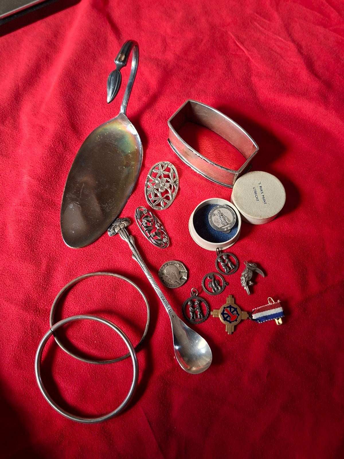 140 gram loop en sloop zilver, Ophalen of Verzenden, Zilver