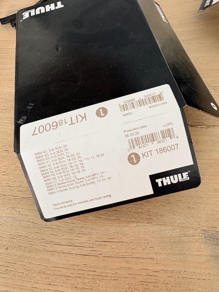 Thule kit 6007 - BMW, Auto diversen, Dakdragers, Ophalen, Zo goed als nieuw