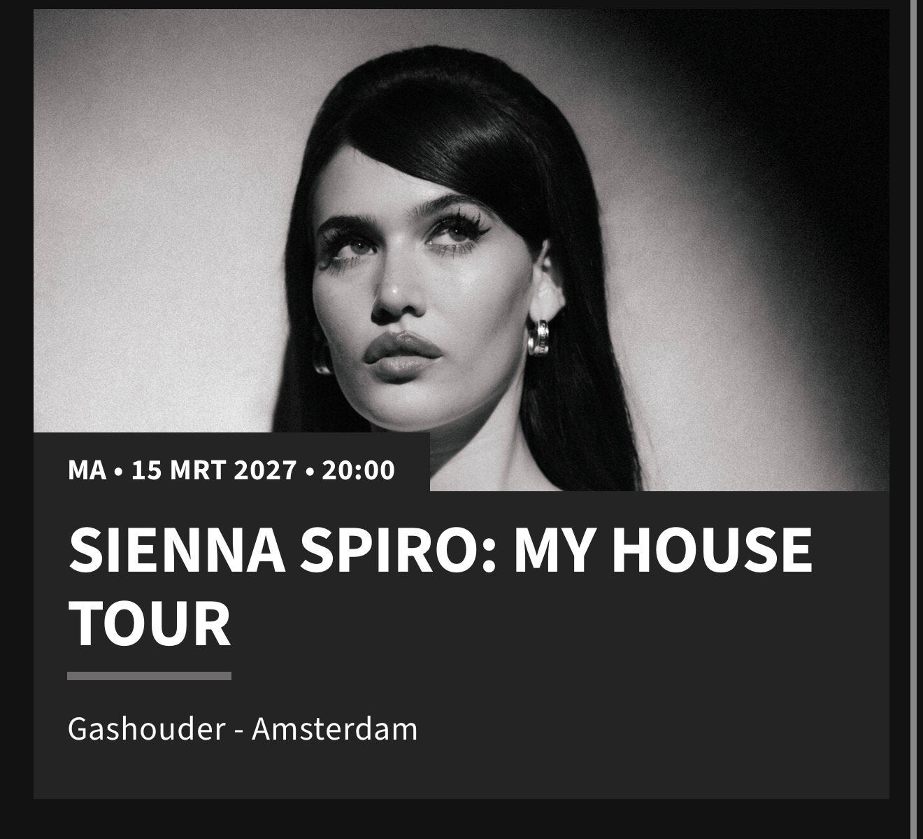 Sienna Spiro 15 maart, Twee personen, Maart