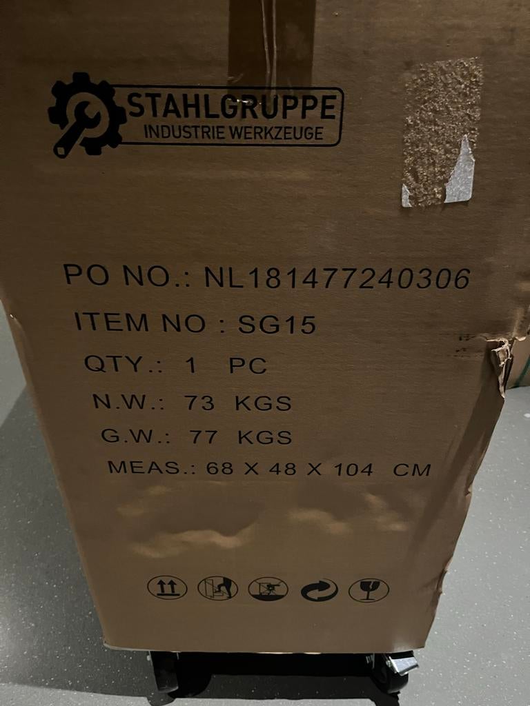 Stahlgruppe Gereedschapswagen SG15 met T-greep sleutels, Ophalen of Verzenden, Gevuld, Nieuw