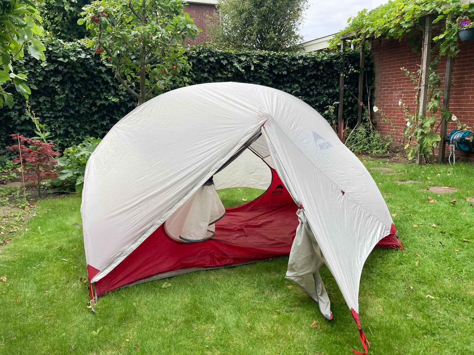 MSR hubba hubba 2 persoons tent + extras, Caravans en Kamperen, Tenten, Ophalen of Verzenden, Gebruikt, Tot en met 2