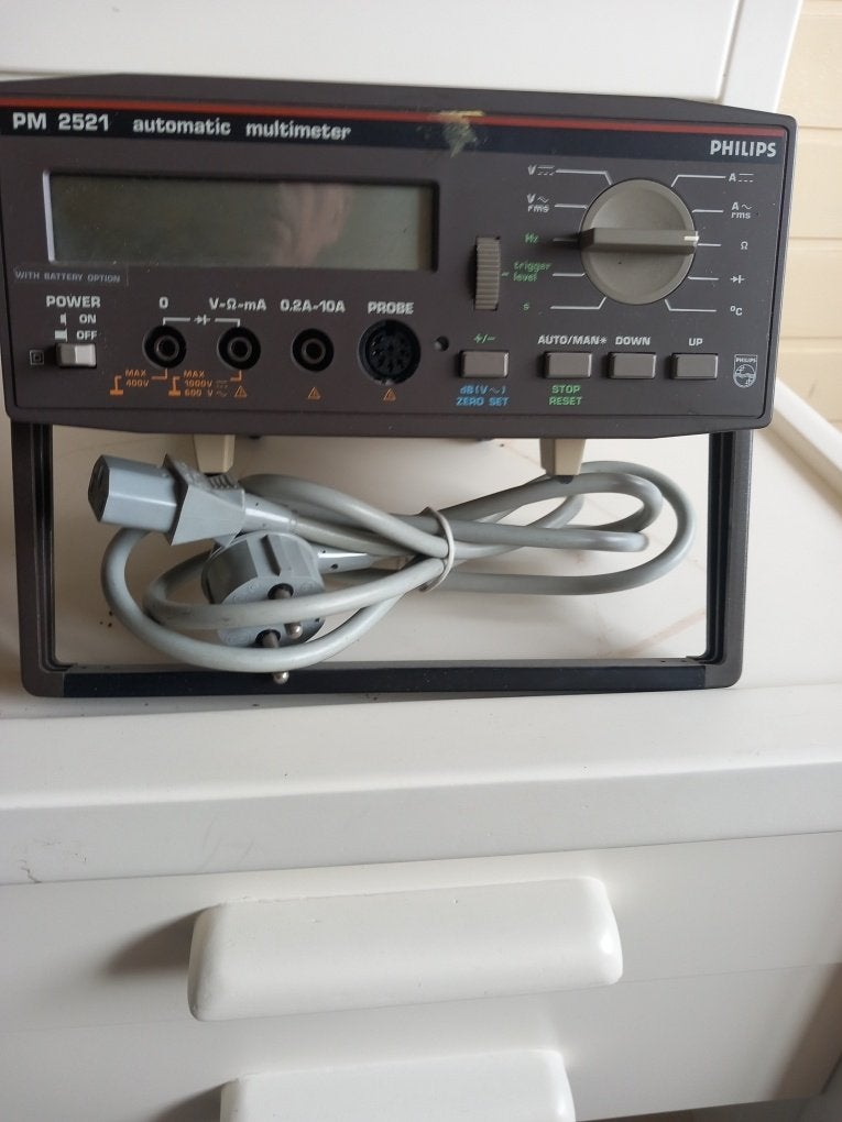 Philips PM 2521 Automatic Multi meter, Ophalen, Gebruikt, Multimeter