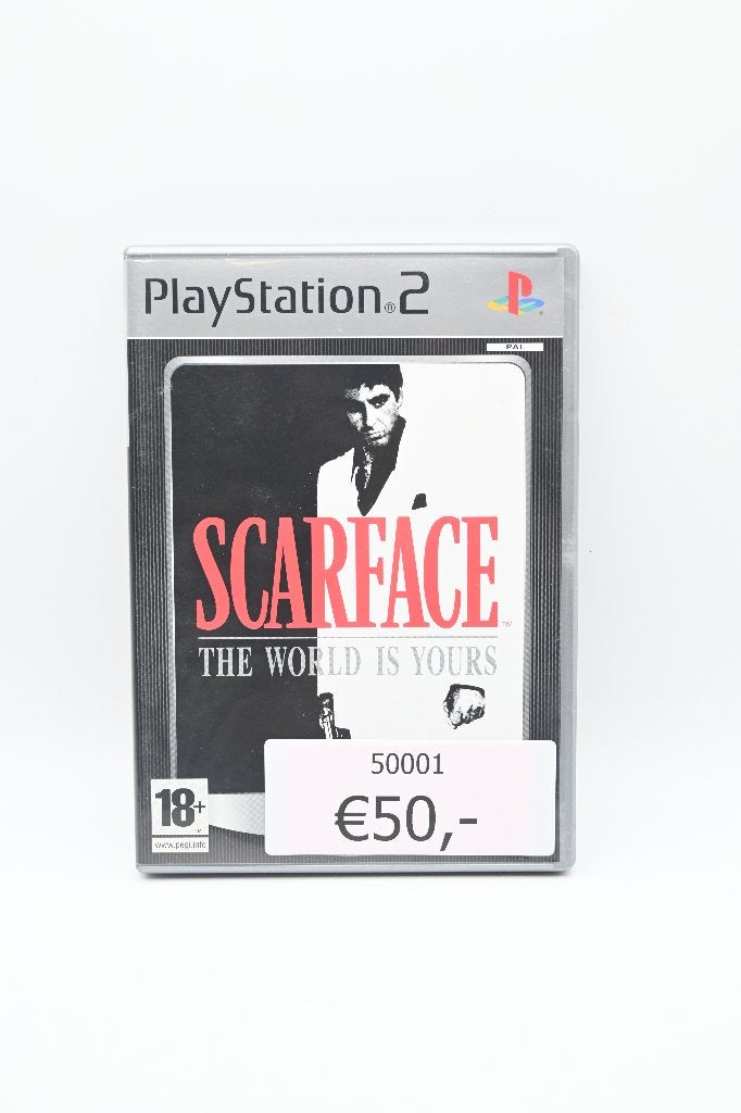 Playstation 2     Scarface The World is Yours, 1 speler, Ophalen of Verzenden, Zo goed als nieuw, X