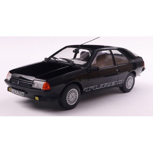 Renault Fuego Turbo 1980 Zwart Modelauto 1/18 Solido, Solido, Auto, Solido, Nieuw