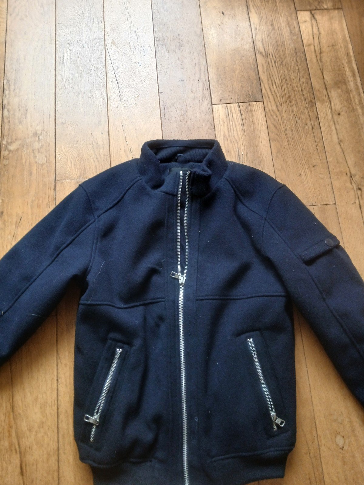 smog jack - XS, Kleding | Heren, Blauw, Zo goed als nieuw, Maat 46 (S) of kleiner, Smog