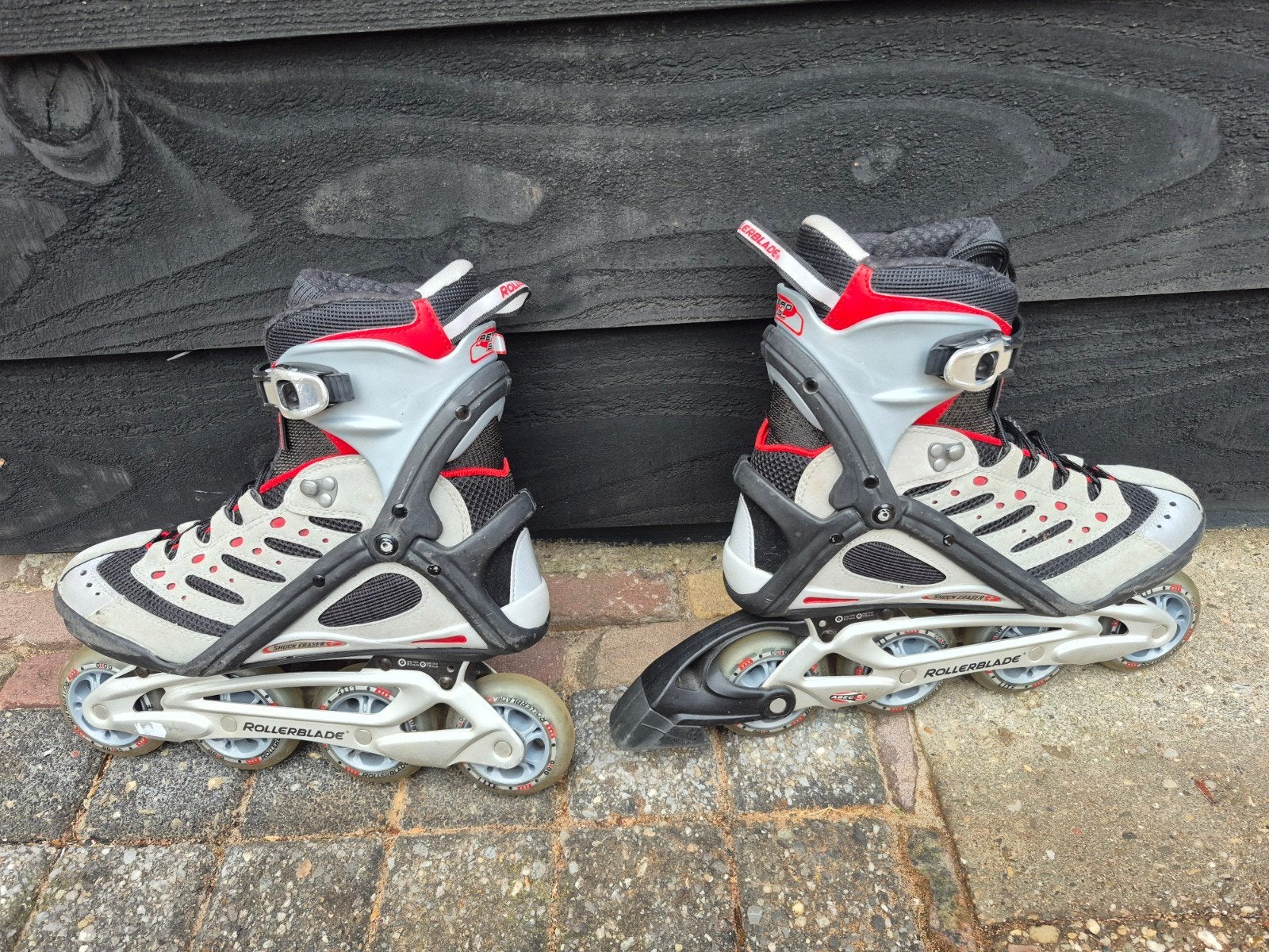 Rollerblade mt 42 ( valt als 40 ), Gebruikt, Kinderen, Inline skates 4 wielen, Ophalen