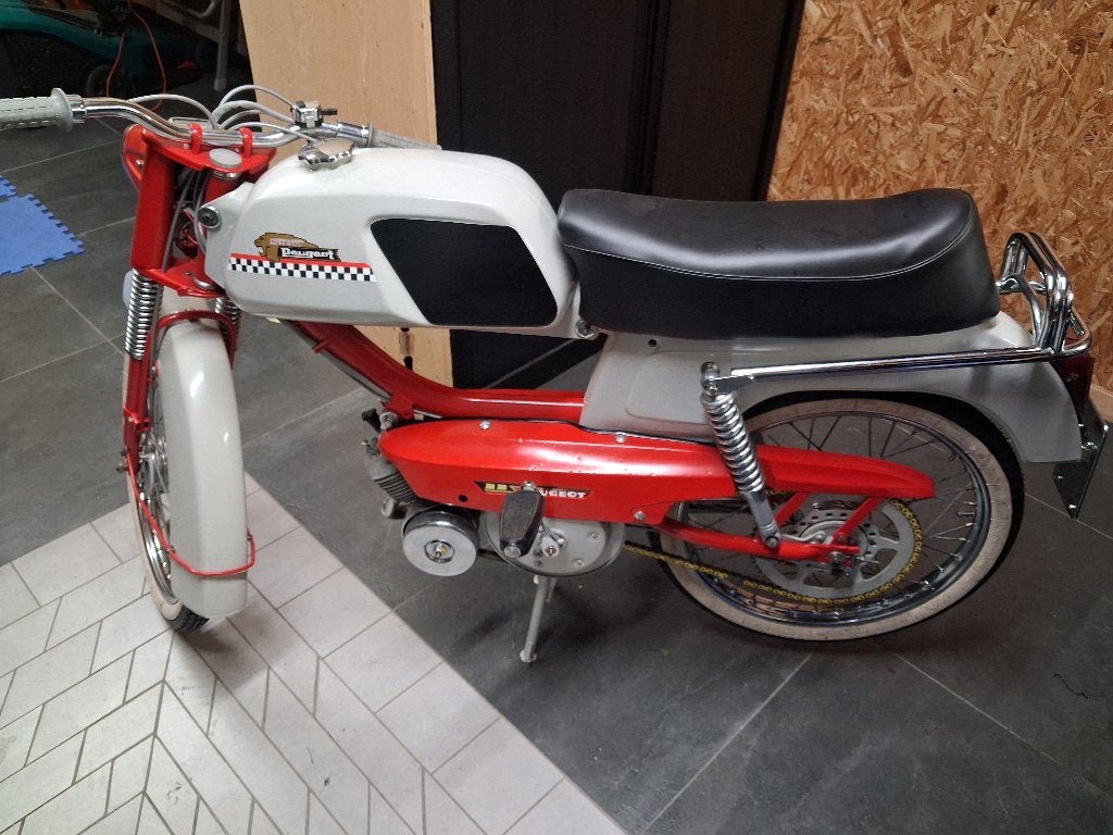 Peugeot BB Sport Brommer -, Maximaal 45 km/u, 50 cc, 3 versnellingen, Ophalen
