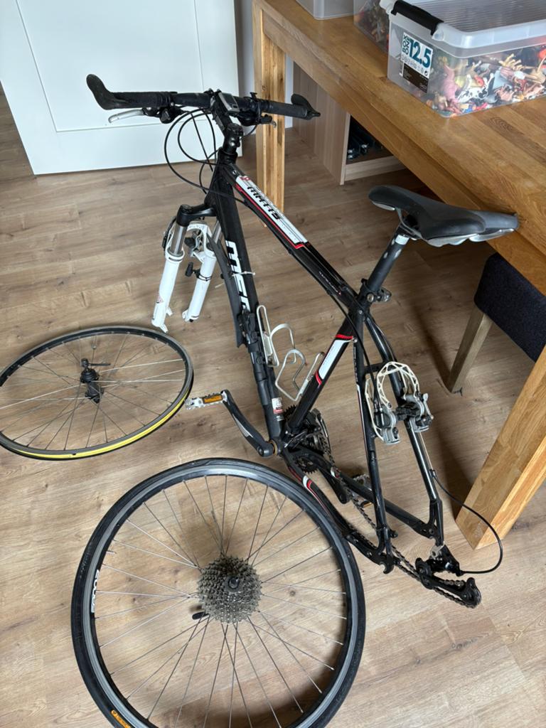 Merida Matts Mountainbike - Zwart/Rood, Gebruikt, Ophalen, Gebruikt, Hardtail, Merida