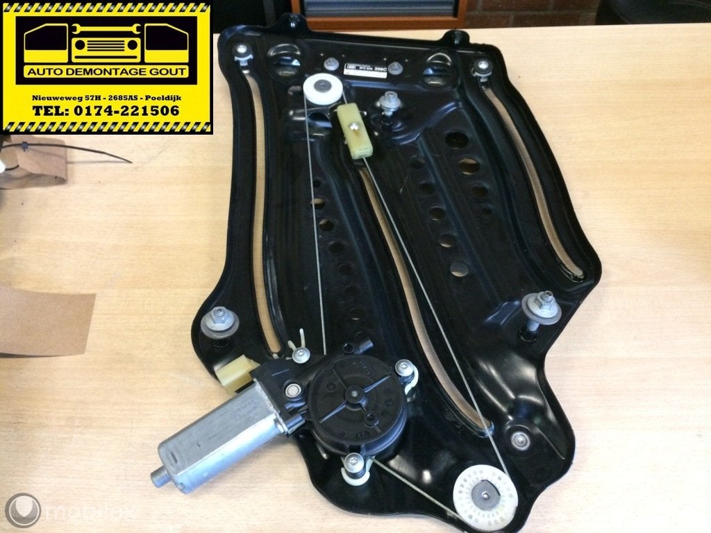 Audi A5 S5 Cabriolet Raammechanisme Rechts Achter 8F0839398C, Audi, Gebruikt, Audi, Ophalen of Verzenden