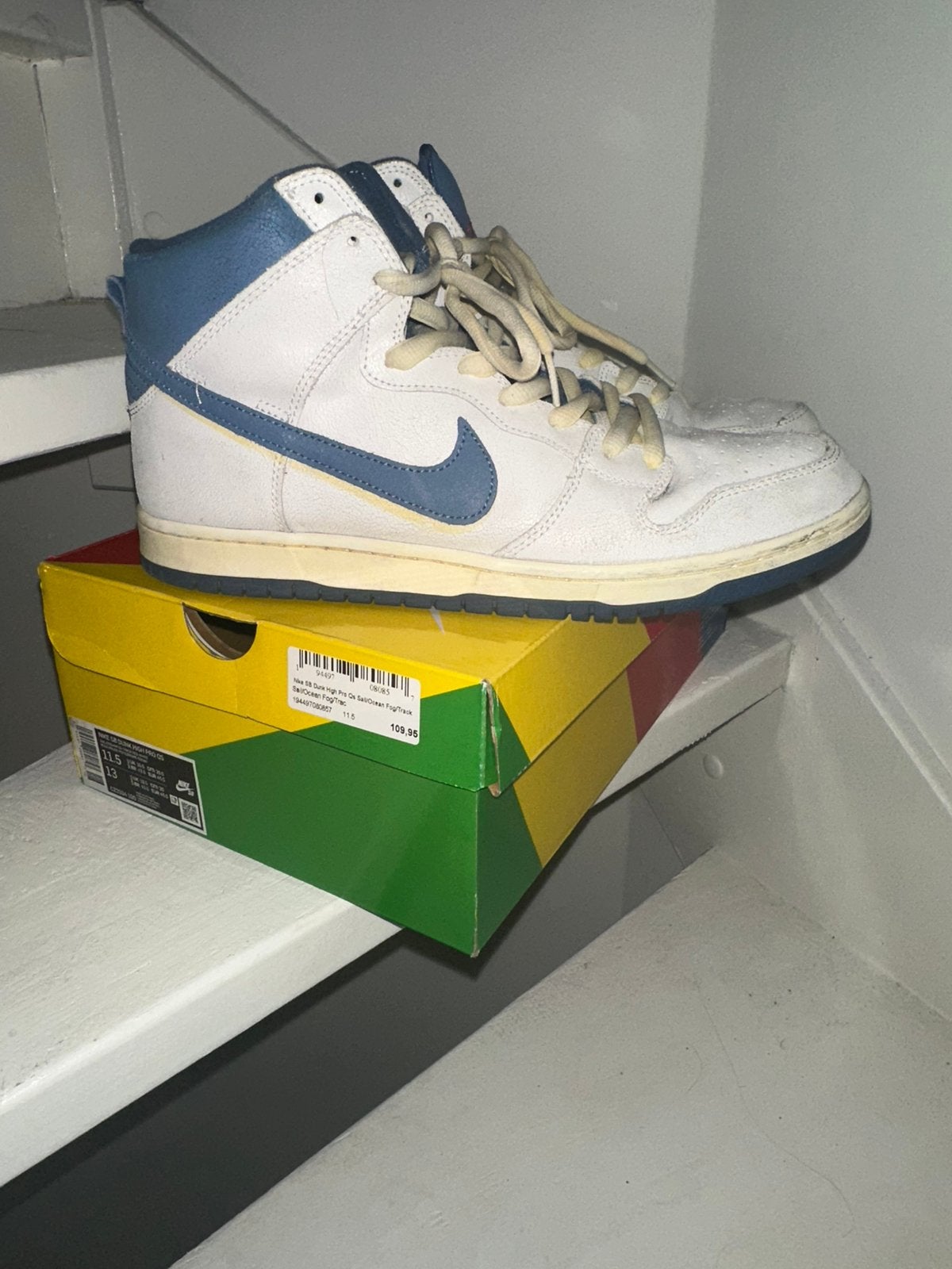 Nike sb dunk high atlas skateboarding 45,5, Ophalen of Verzenden, Gedragen, Overige kleuren