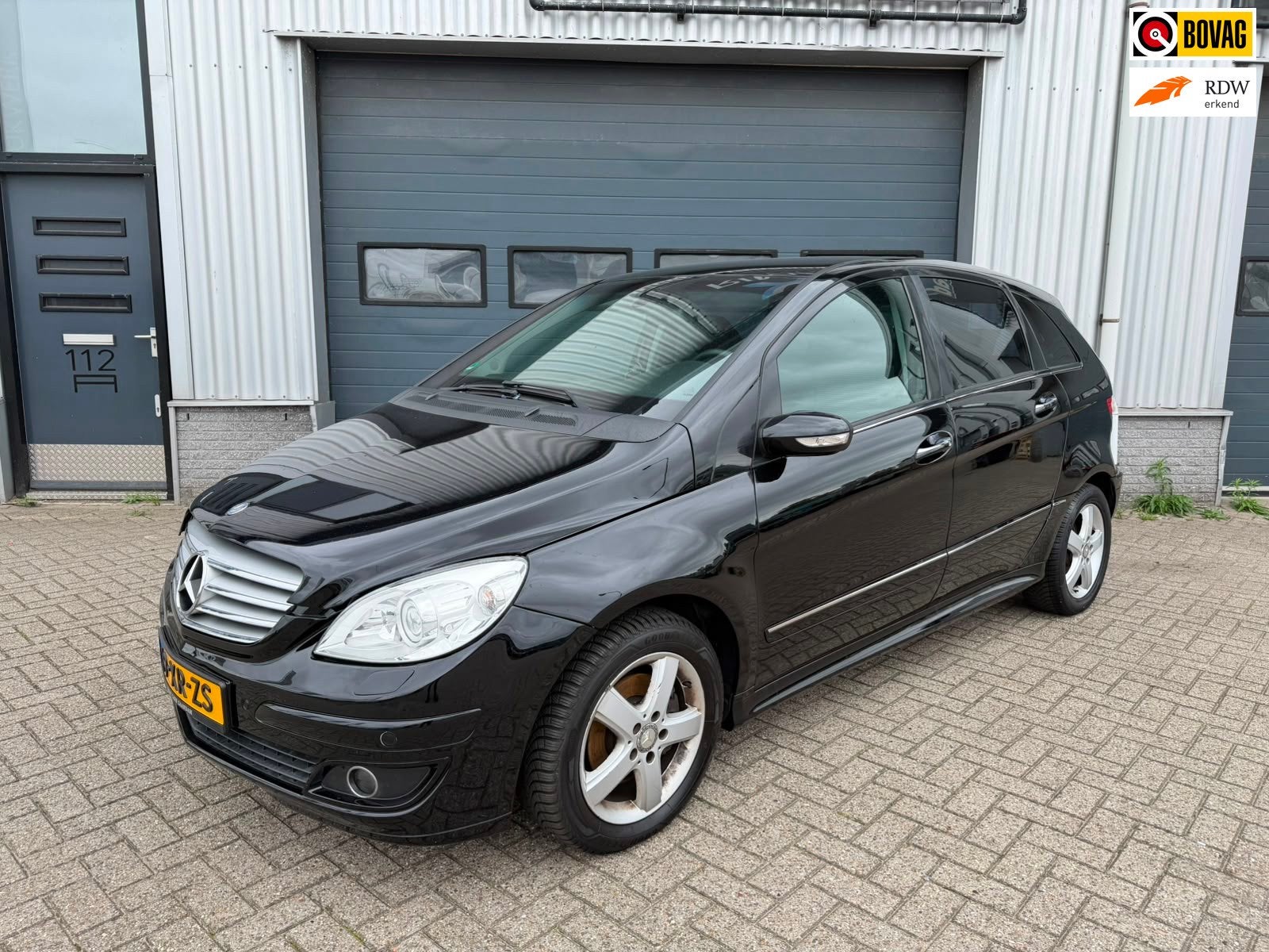 Mercedes-Benz B-klasse 200 Turbo Automaat Airco EL Ramen Cru, Auto's, Traction-control, Gebruikt, 4 cilinders, Leder en Stof