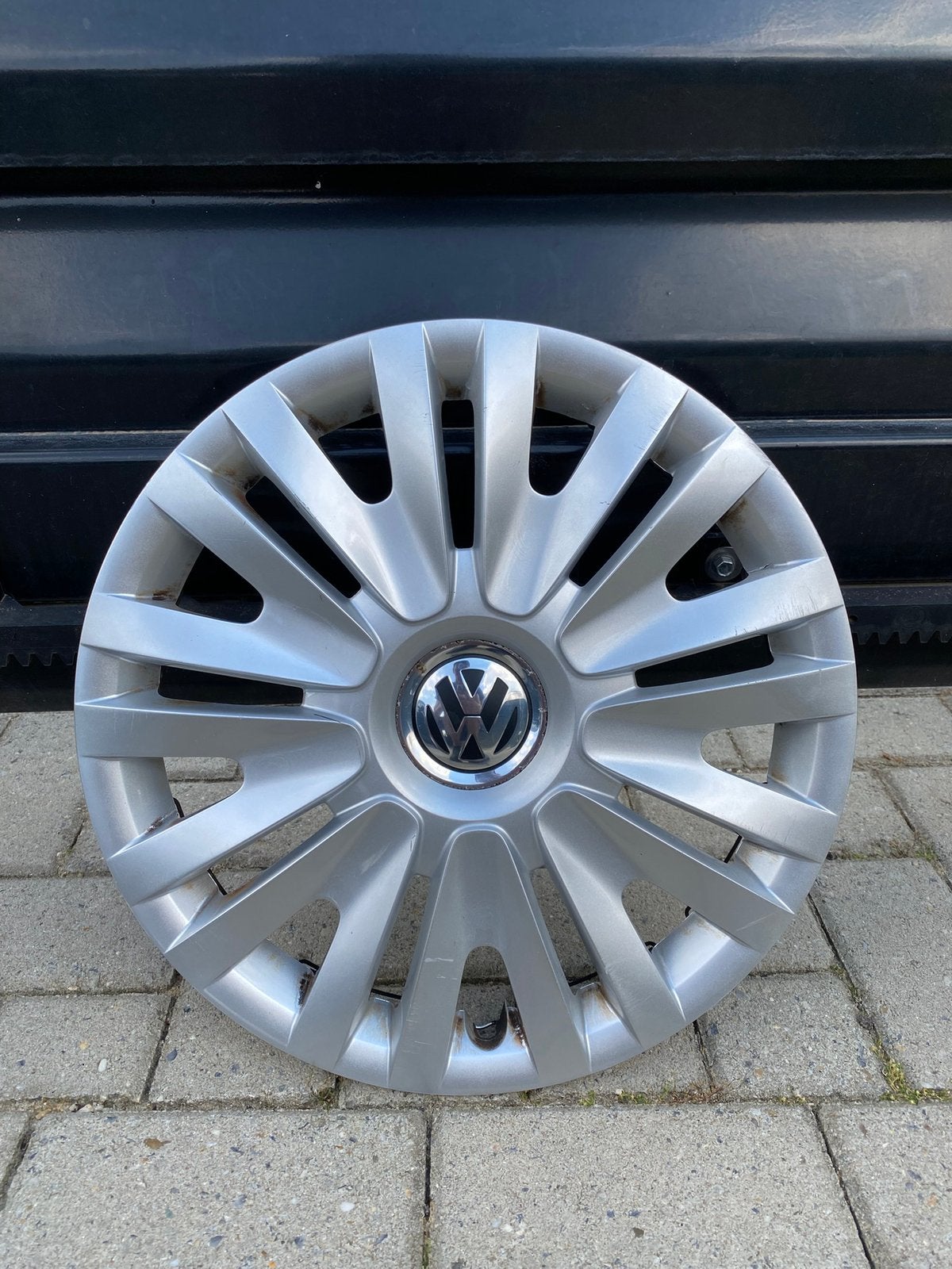 1 originele Vw Volkswagen Golf 6 Caddy wieldop 15” inch, Ophalen of Verzenden, Gebruikt
