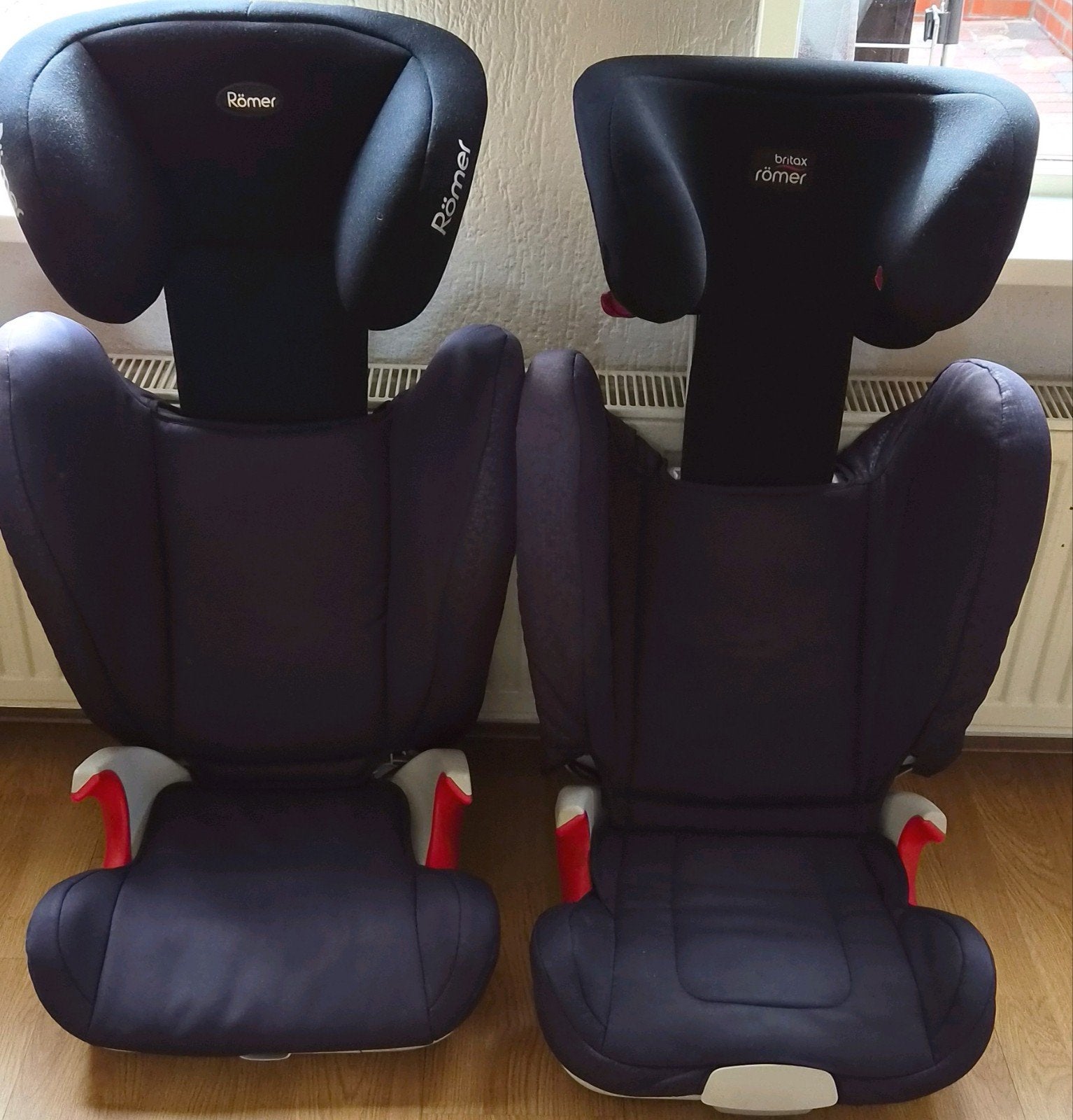 2x Britax Römer autostoel - Gebruikt, Ophalen, Romer, 15 t/m 36 kg, Verstelbare rugleuning