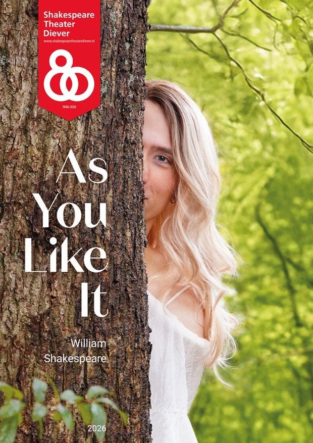 As you like it  voorstelling Shakespearetheater Diever, Tickets en Kaartjes, Twee personen, Februari