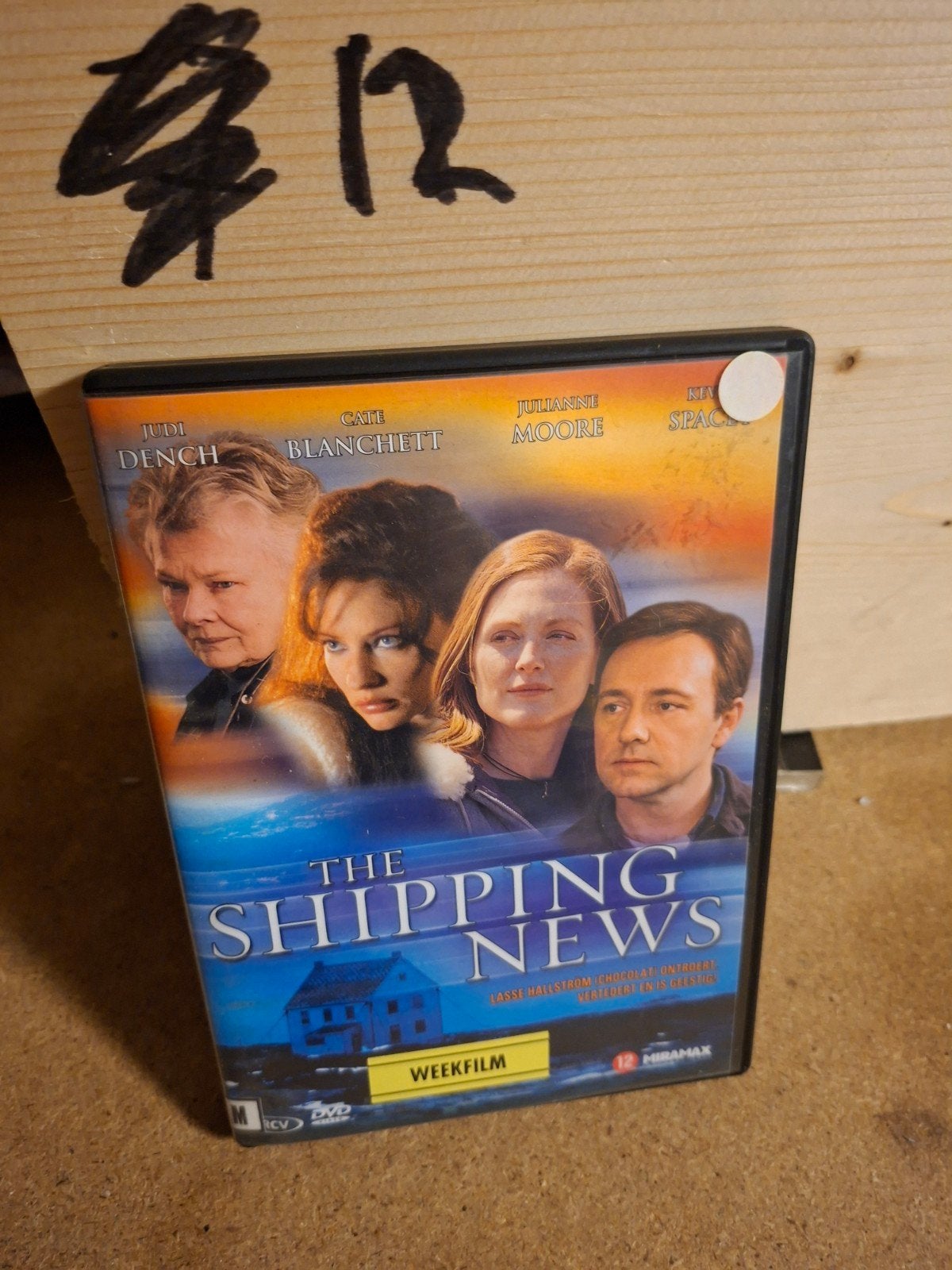 The Shipping News DVD - Drama met topcast, Nederlands, Ophalen of Verzenden, Vanaf 12 jaar, Inclusief doosje