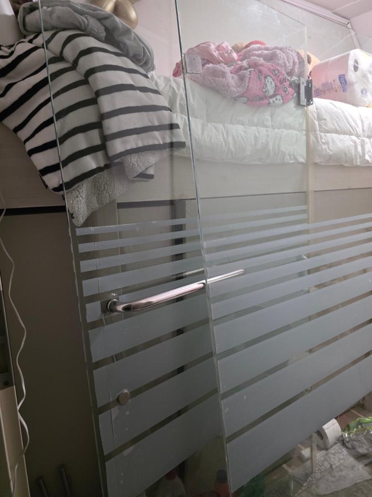 Complete douchecabine 100x185 cm, Huis en Inrichting, Badkamer | Complete badkamers, Ophalen of Verzenden, Gebruikt, Met douche