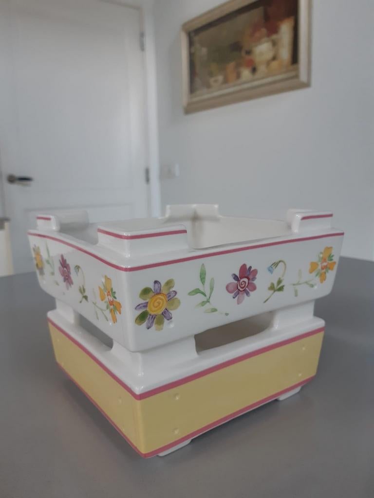 Bloempot Kruidenrek Villeroy en Boch Ostertisch, Overige typen, Ophalen of Verzenden, Zo goed als nieuw, Overige stijlen