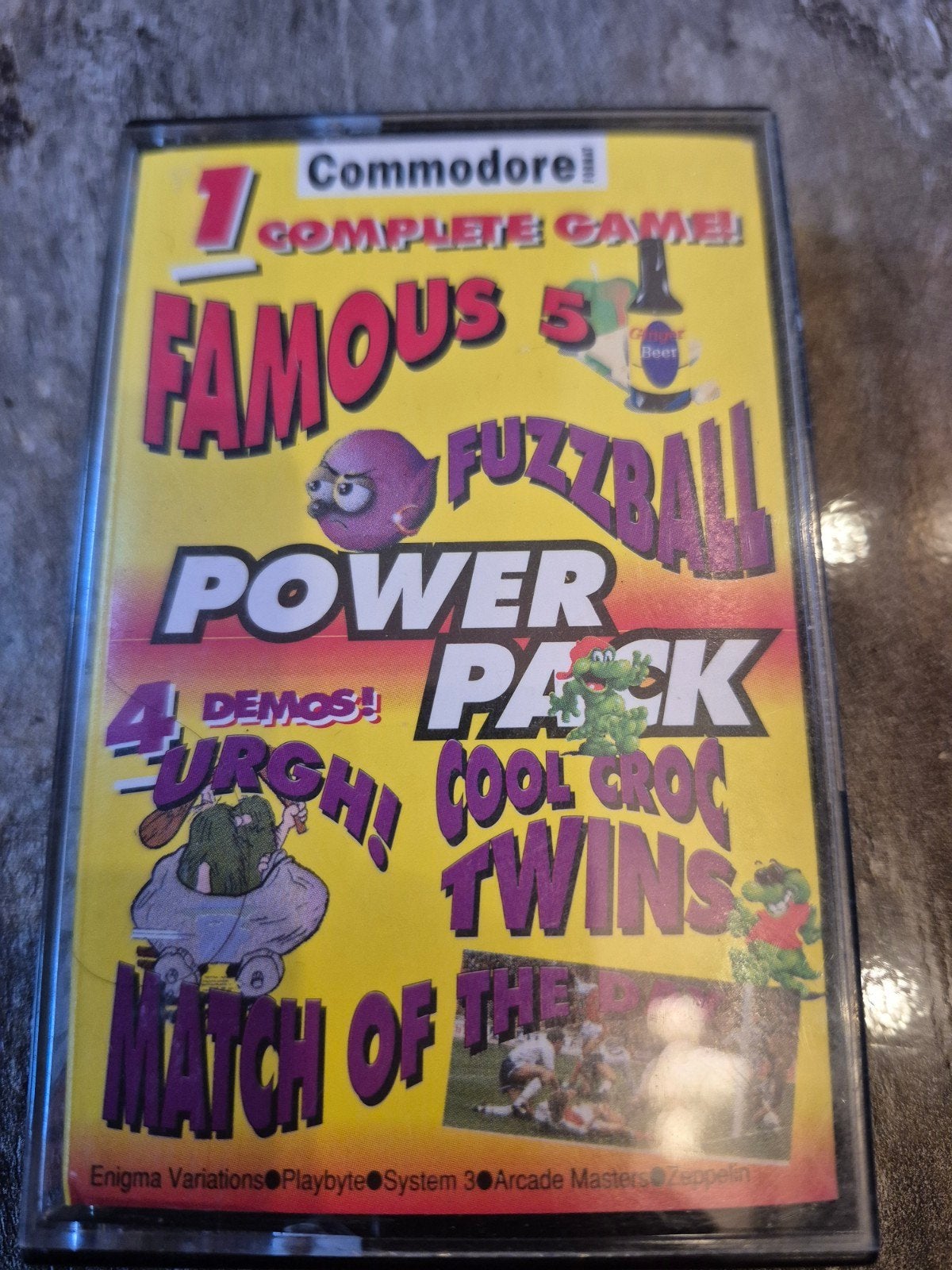 Commodore 64 Power Pack 24 Games - Commodore Format, Ophalen of Verzenden