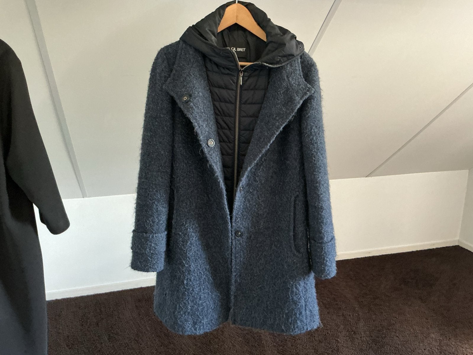 Gil Bret heerlijk warme winterjas, Maat M, Kleding | Dames, Ophalen of Verzenden, Gedragen, Maat 38/40 (M), Blauw