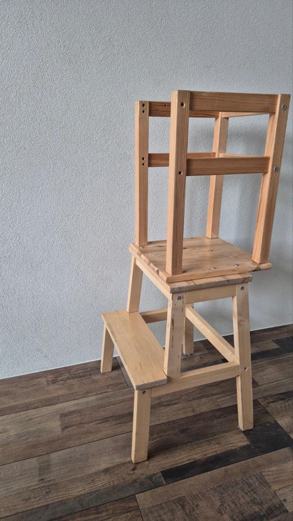 Keuken kruk (montessori) leertoren, Ophalen, Gebruikt, Stoel(en)