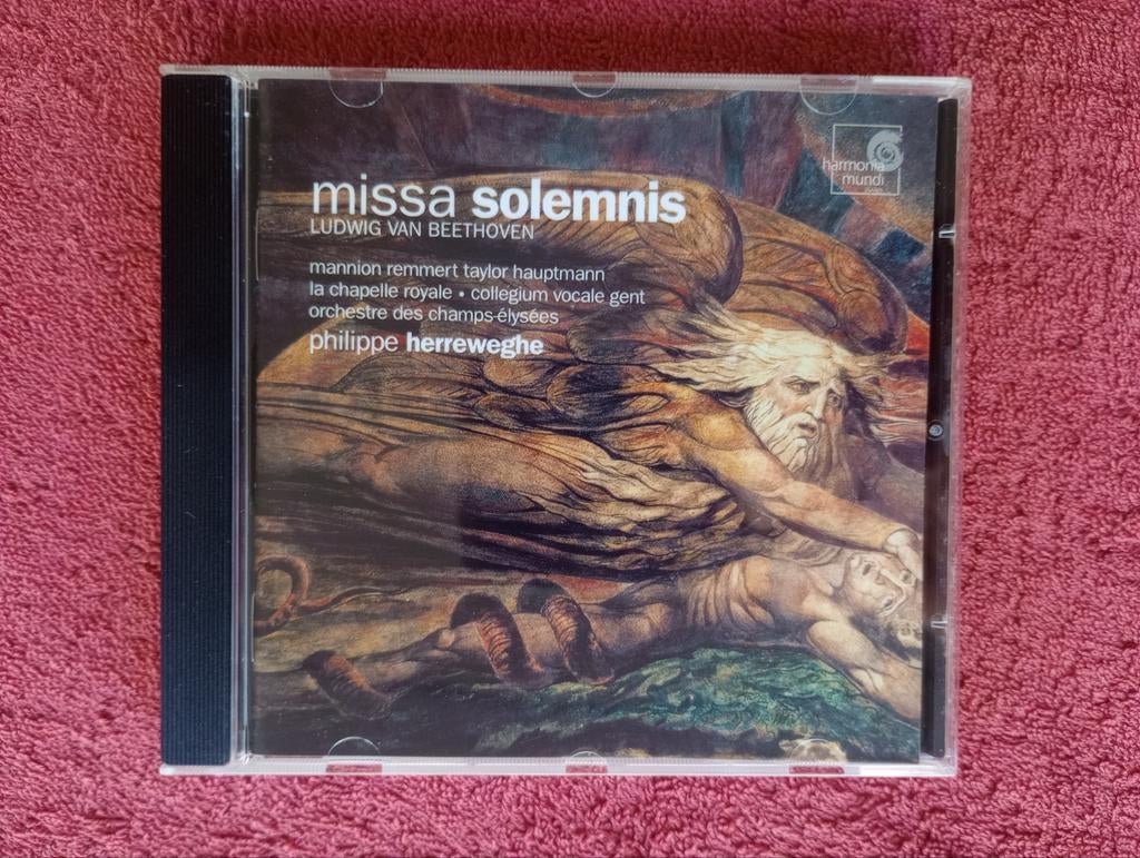 Beethoven Missa Solemnis - Philippe Herreweghe, Gebruikt, Met libretto, Ophalen of Verzenden, Classicisme