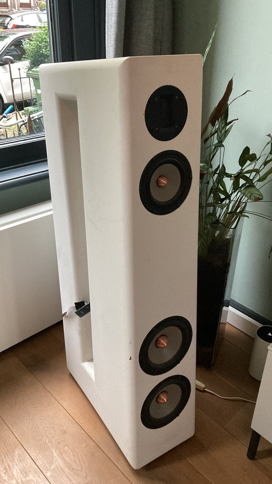 High End Custom 3 weg luidsprekers, Seas en Fountec Units, Audio, Tv en Foto, Luidsprekers, Stereo speakers, Nieuw, Afstandsbediening
