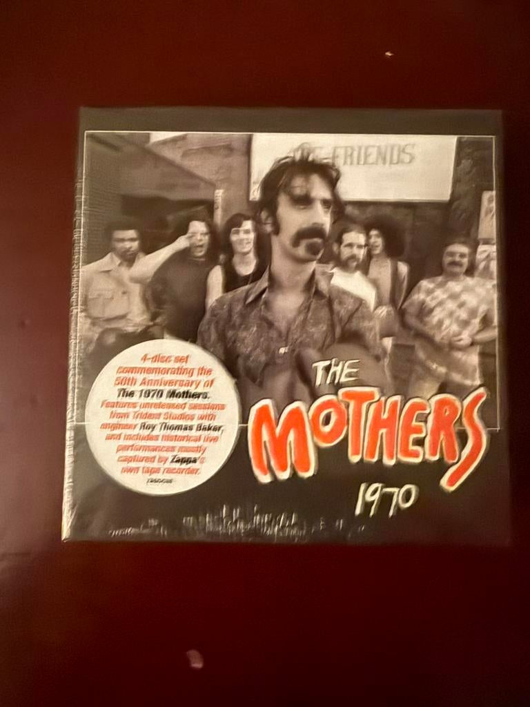 4 cd box frank zappa the mothers 1970 geseald nieuw, Cd's en Dvd's, Ophalen of Verzenden, Nieuw in verpakking