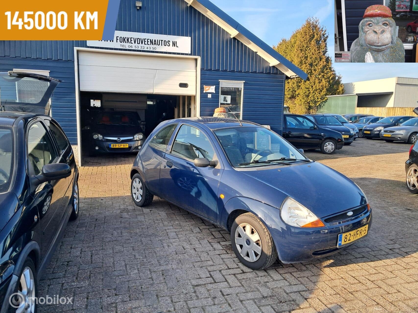 Ford Ka 1.3 Champion Super goed auto'tje, met motor garantie, Voorwielaandrijving, 1299 cc, Gebruikt, 4 cilinders
