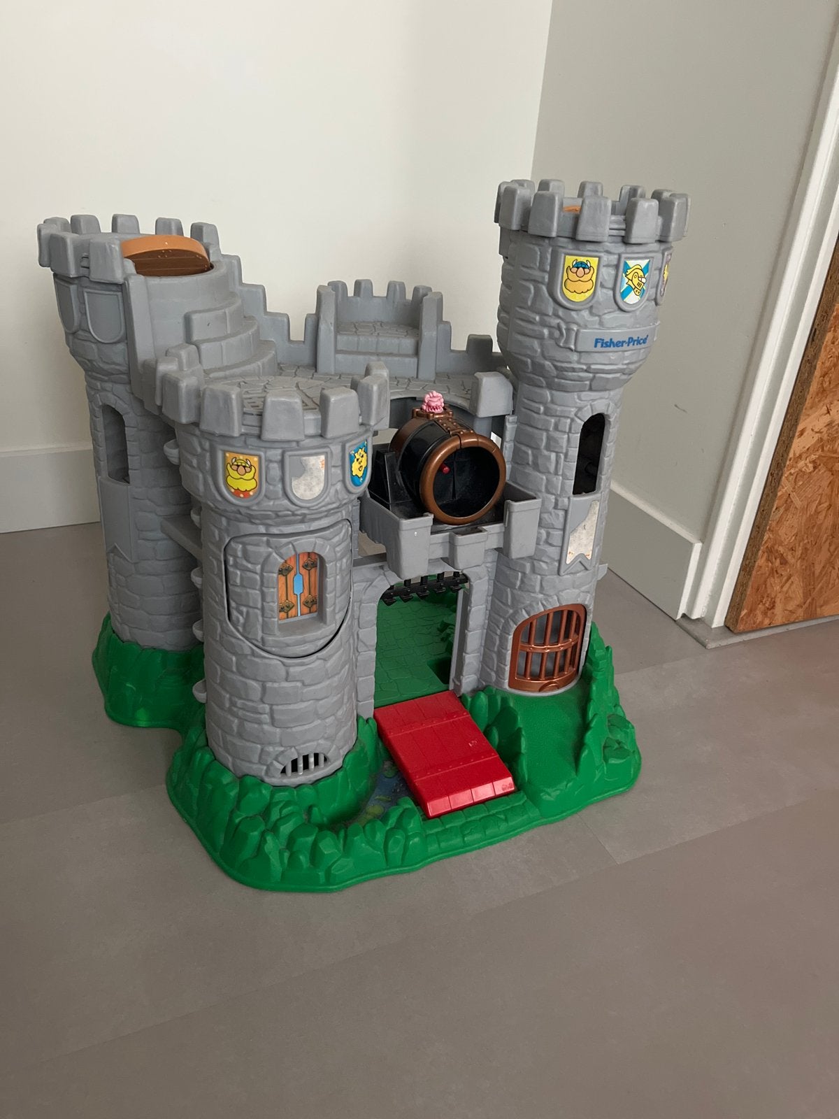 Fisher-Price Little People Kasteel Speelset, Kinderen en Baby's, Speelgoed | Fisher-Price, Ophalen of Verzenden, Gebruikt, Speelset